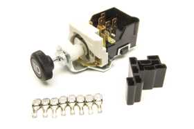 Headlight Switch w/GM Style Black Knob 80152